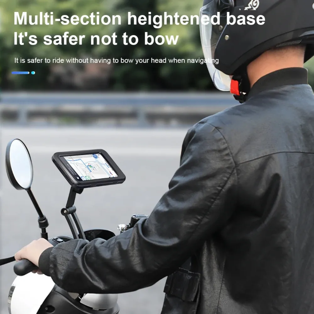 Universal Waterproof Bike & Motorcycle Mobile Holder with 360° Rotation