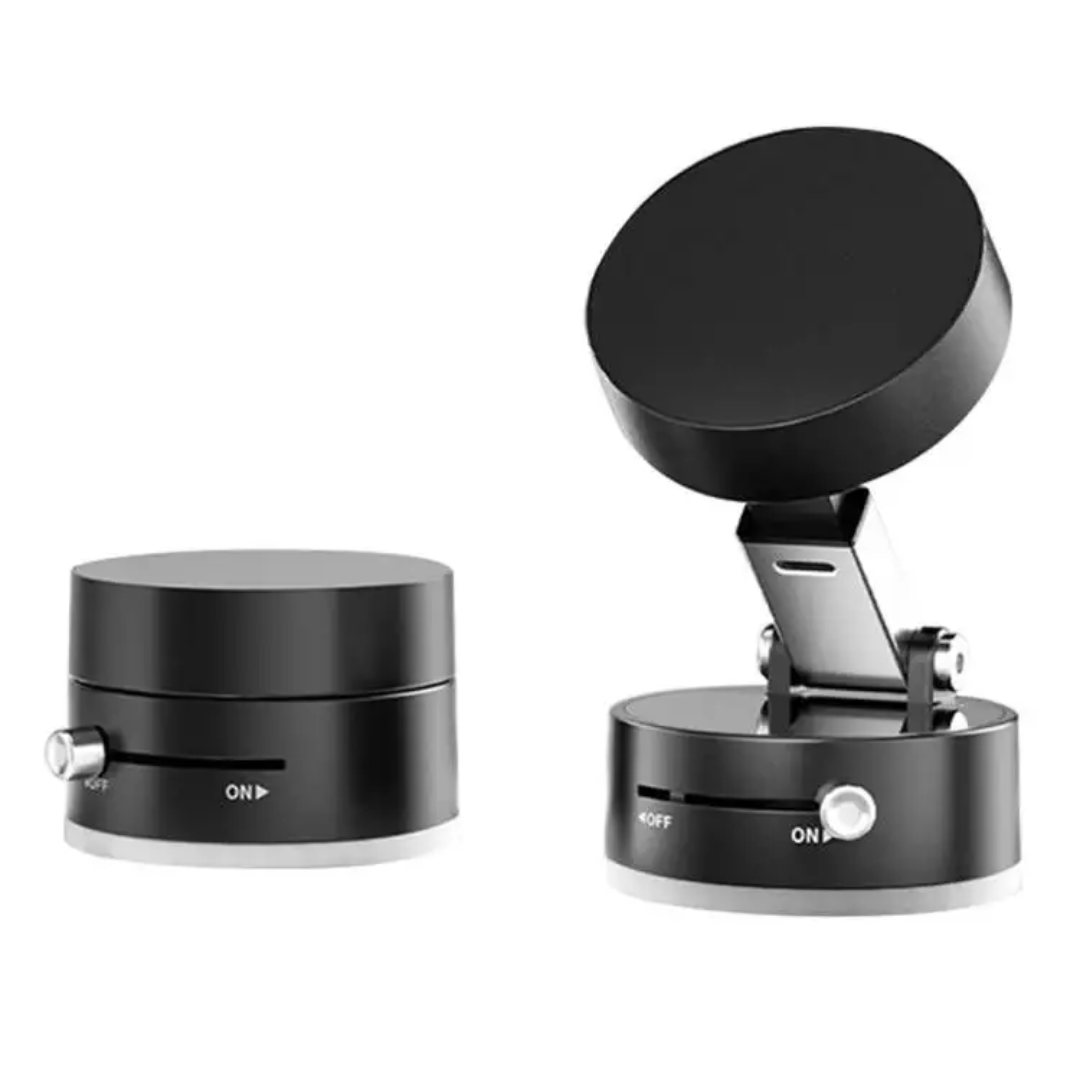 Vacuum Magnetic Mobile Holder – 360° Rotatable Phone Stand
